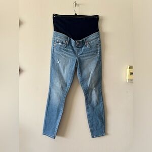 Gap Maternity True Skinny ankle jeans 4